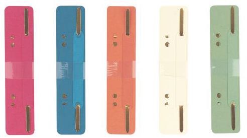 Bild von herlitz Heftstreifen 34 x 150 mm, RC-Karton, farbig sortiert blauer Engel, farbig sortiert: 6 x 25 Stück in den Farben - 1 Stück (8767709)