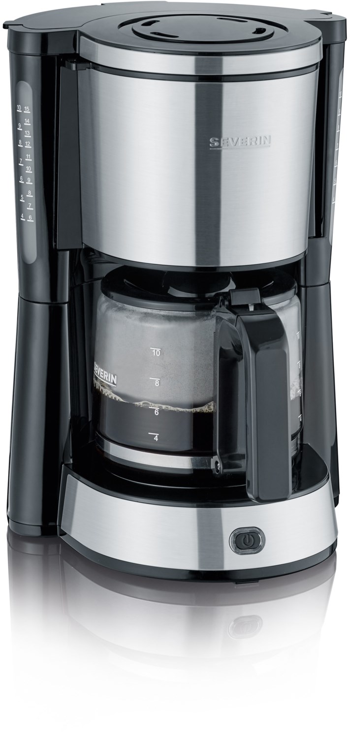 Bild von Severin Filterkaffeemaschine Severin KA4823 Kaffeemaschine für 10 Tassen., Papierfilter, Ergonomischer Griff für Komfort