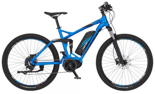 Bild von FISCHER Fahrrad E-Bike Mountainbike MONTIS EM 1862 557, 10 Gang, Kettenschaltung, Mittelmotor, 557 Wh, Pedelec, Elektrofahrrad für Damen u. Herren, MTB