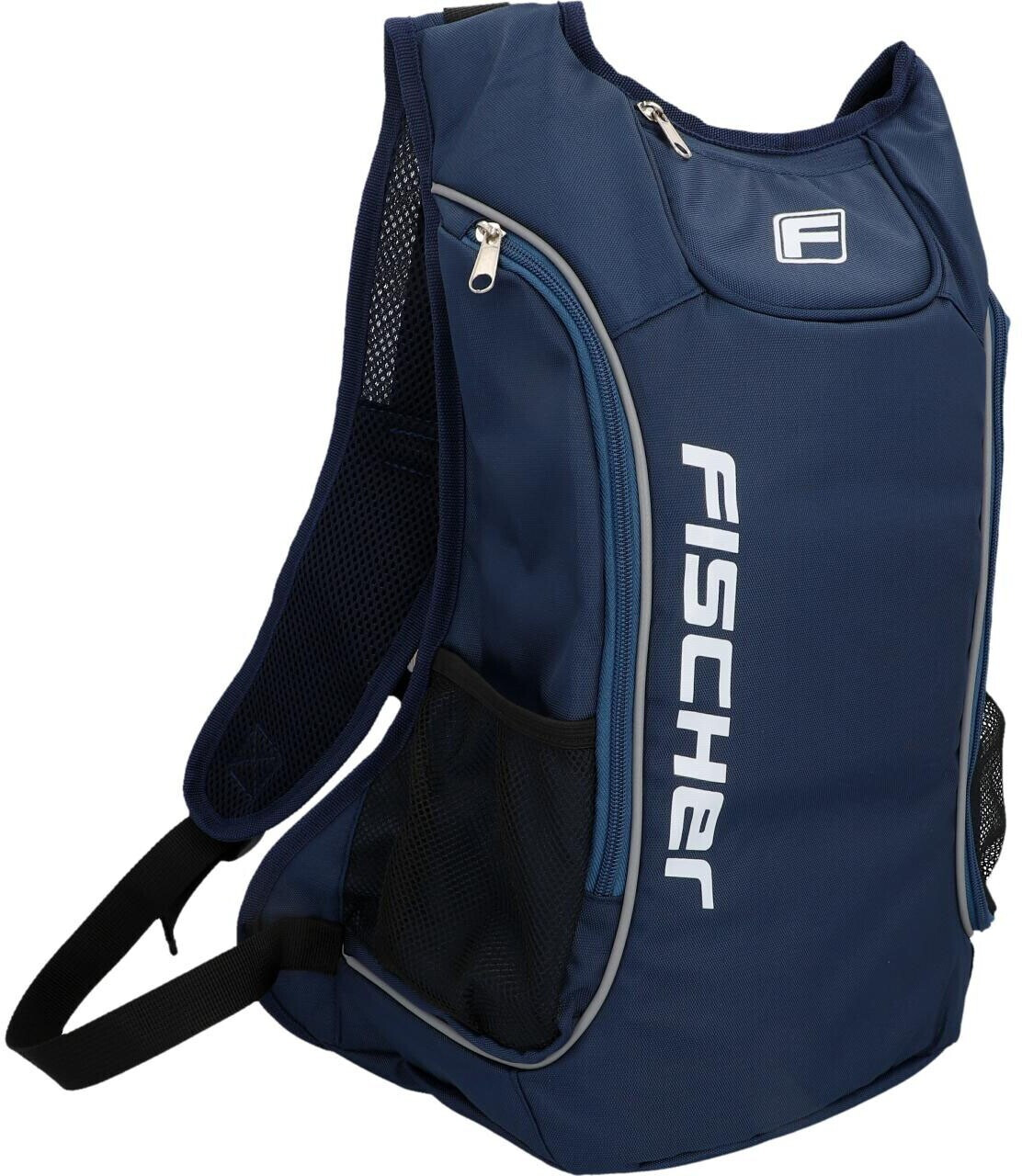 Bild von FISCHER Rucksack mit Blinkfunktion, für Fahrrad, E-Scooter, Roller & Freizeit, LED Blinker für mehr Sicherheit, Sichtbarkeit, bis zu 15 Stunden nutzbar, 16 Liter