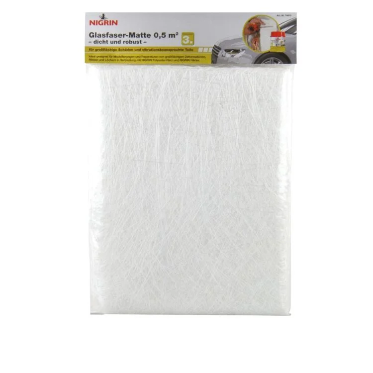 Bild von NIGRIN Glasfasermatte 0.5 qm, besonders für großflächige Schäden, dicht und robust, 1 Stück