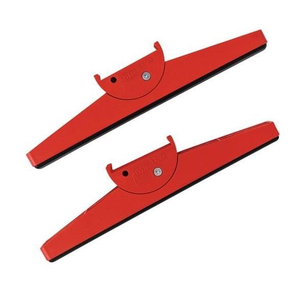 Bild von BESSEY Adapter Korpuszwinge KR-AS, (2 St./Packung), passend für KRE / KREV / KR / KRV, Spannbacken mit Schwenkbereich von -15° bis +15, Gewicht 0,18 Kg