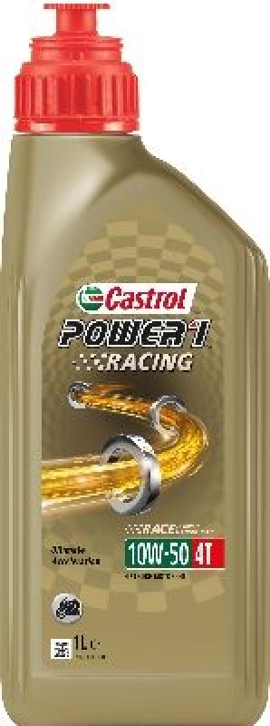 Bild von CASTROL Motoröl Castrol POWER1 Racing 4T 10W-50 Inhalt: 1l, Synthetiköl 15F599