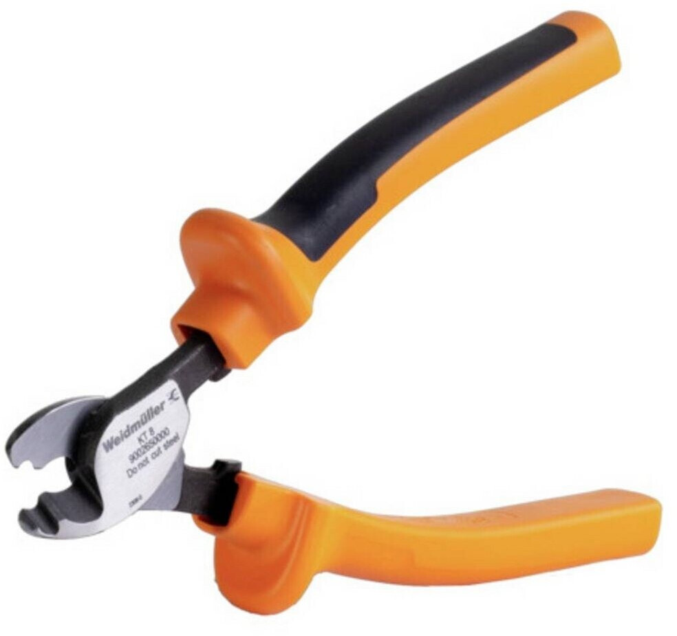 Bild von Weidmüller KT 8 9002650000 Kabelschneider Geeignet für (Abisoliertechnik) Alu- und Kupferkabel, ei