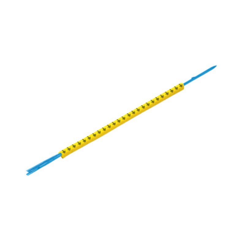 Bild von Weidmüller CLI R 1-3 GE/SW I Kennzeichnungsring Aufdruck I Außendurchmesser-Bereich 2.5 bis 5mm 05