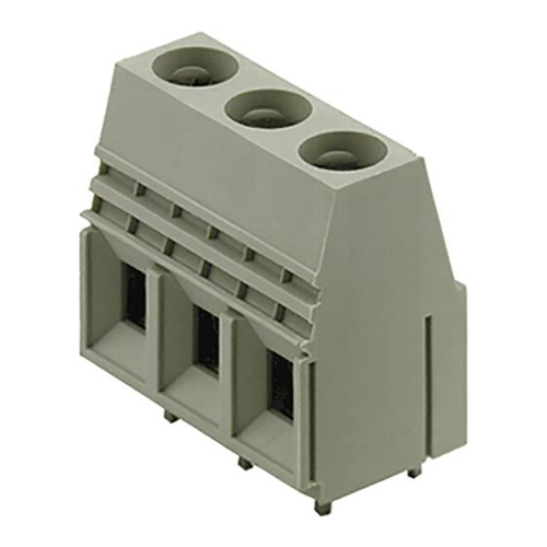 Bild von Weidmüller Schraubklemmblock 16mm² Polzahl 3 Grau