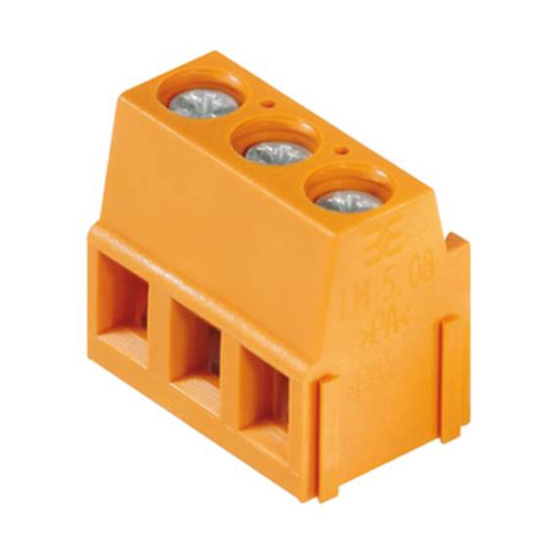 Bild von Weidmüller 1715310000 Schraubklemmblock 2.5mm² Polzahl 2 Orange 500St.
