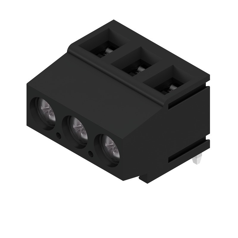 Bild von Weidmüller 1716050000 Schraubklemmblock 2.5mm² Polzahl 3 Schwarz 500St.