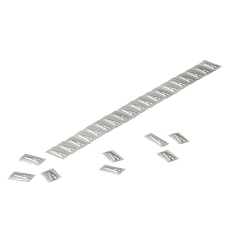 Bild von Weidmüller WSM 10 F Bedruckte Edelstahlmarkierer Aufdruck F 1712501647