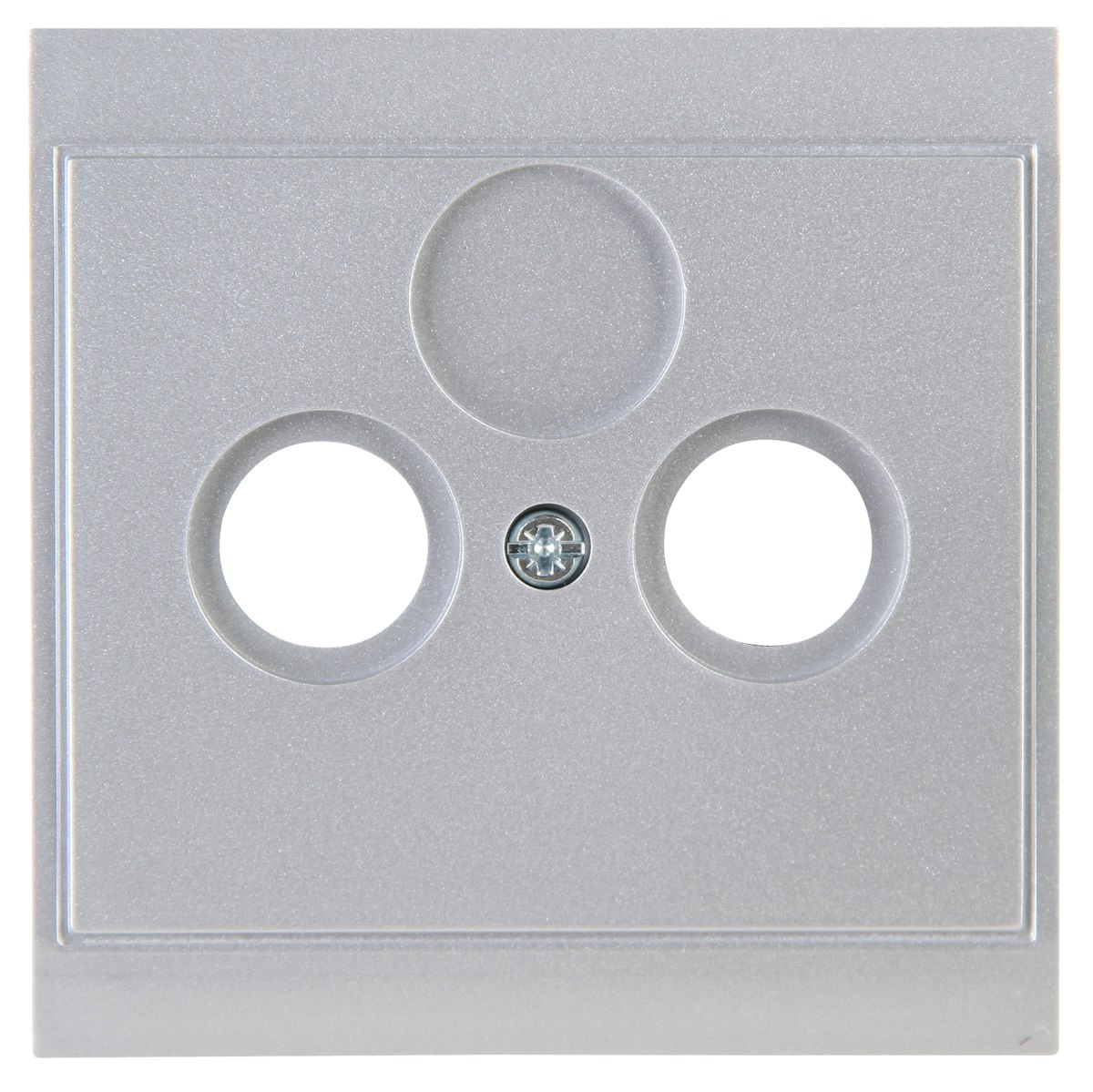 Bild von Kopp Antennensteckdose Malta Antennenabdeckung TV/RF [10ERPACK], 10-St., TV/RF Zentralplatte