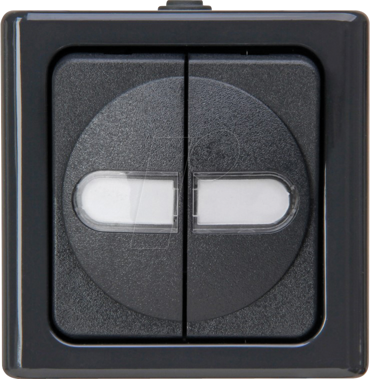 Bild von Kopp APWG Blue Electric 5605.1500.4 Serienschalter anthrazit, Taster + Schalter, Grau
