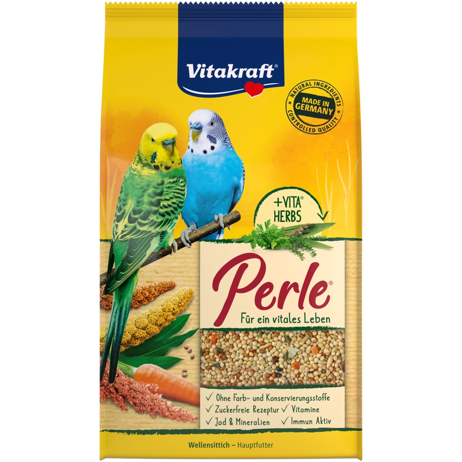 Bild von Vitakraft Aga- und Großsittichfutter Sittich Perle 1 kg