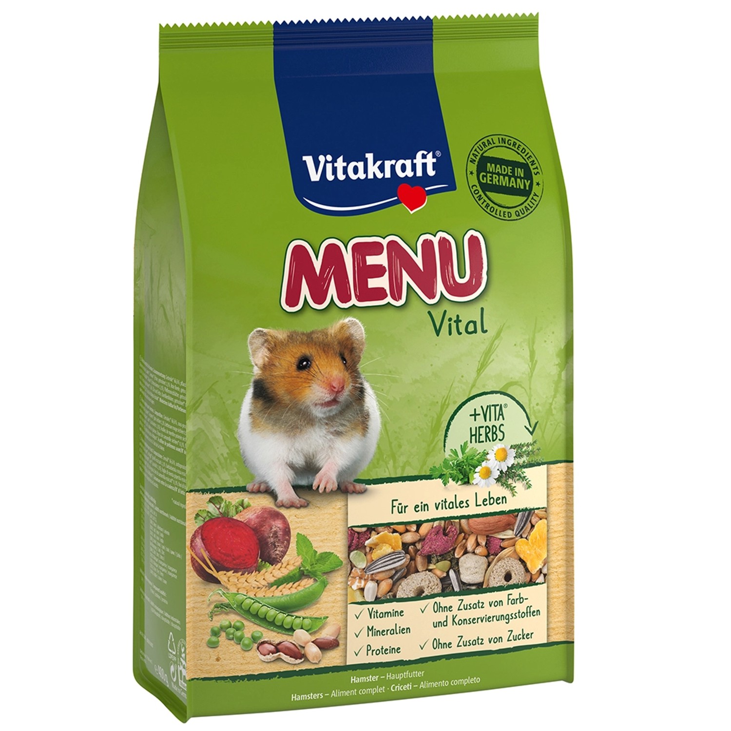 Bild von Vitakraft Hauptfutter Menu Vital 400 g für Hamster