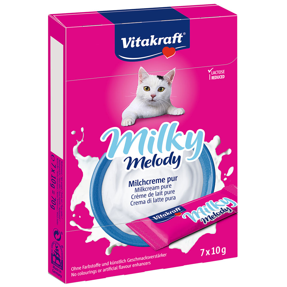 Bild von Vitakraft Milky Melody Milk Snack 70gr 11 Units Rosa
