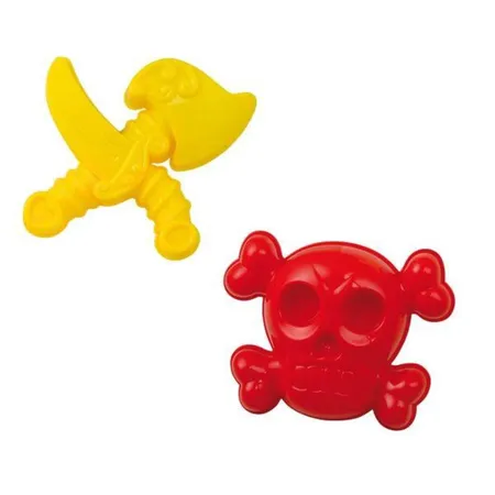 Bild von Happy People Sandformen im Piratendesign, 2 Stück