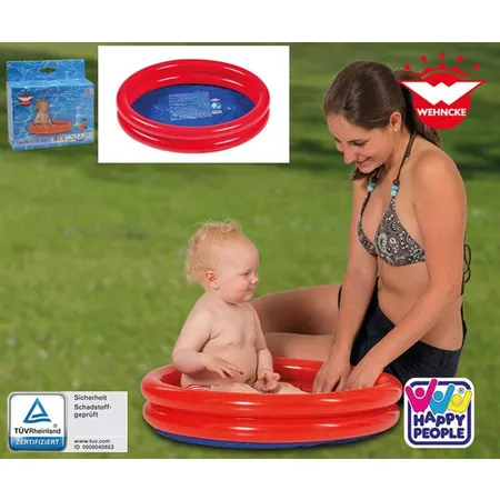 Bild von Babypool ø 60 x 15 cm Planschbecken - Happy People