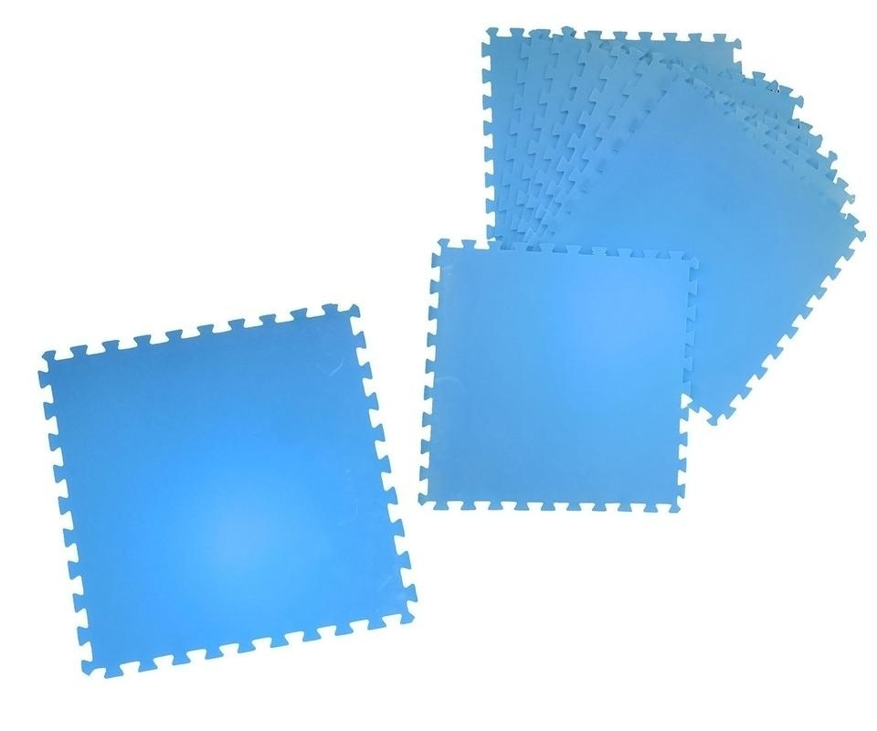 Bild von Happy People Poolmatte 8 Stück Blau