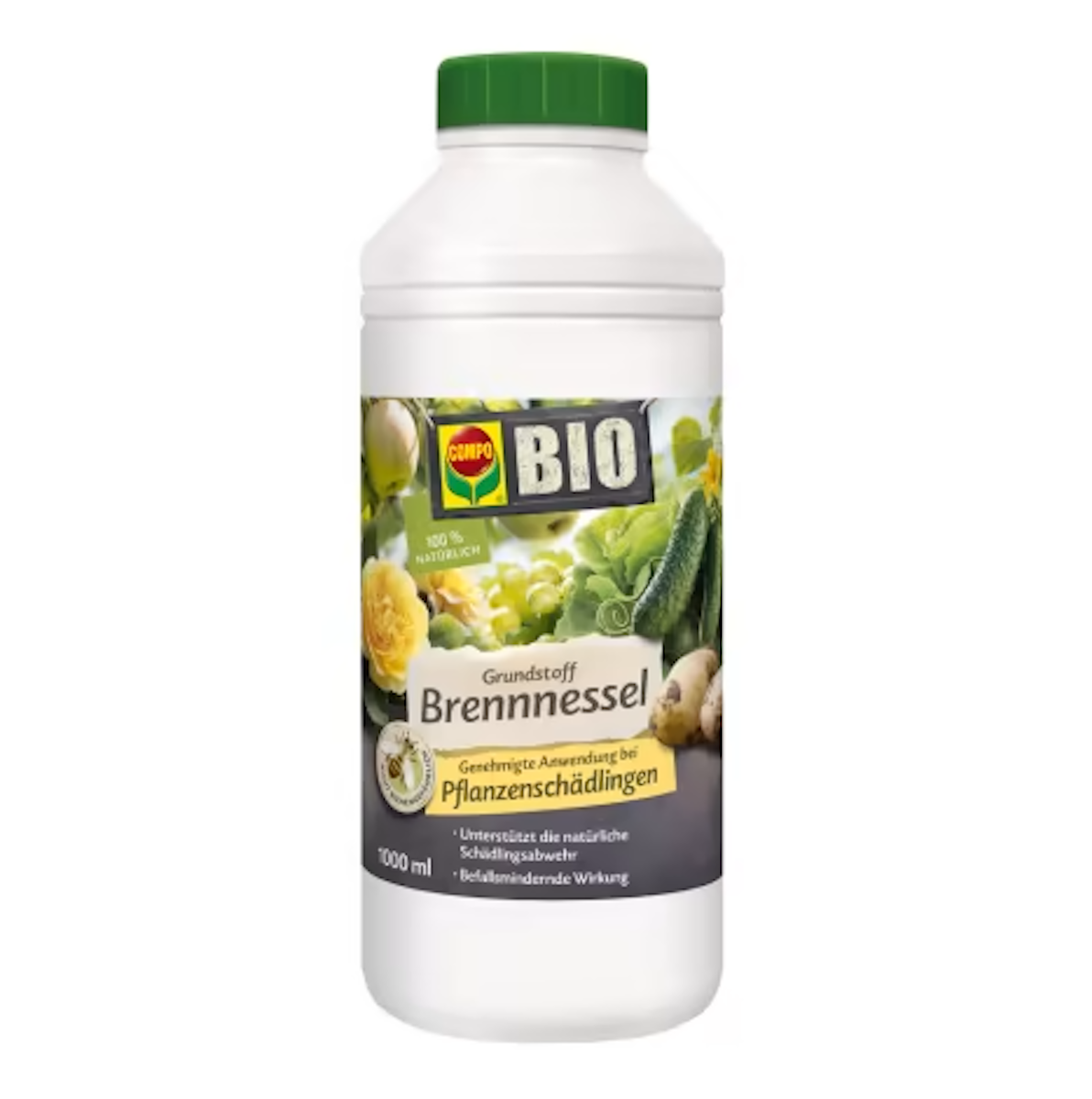 Bild von COMPO BIO Grundstoff Brennnessel Pflanzendünger 1 L