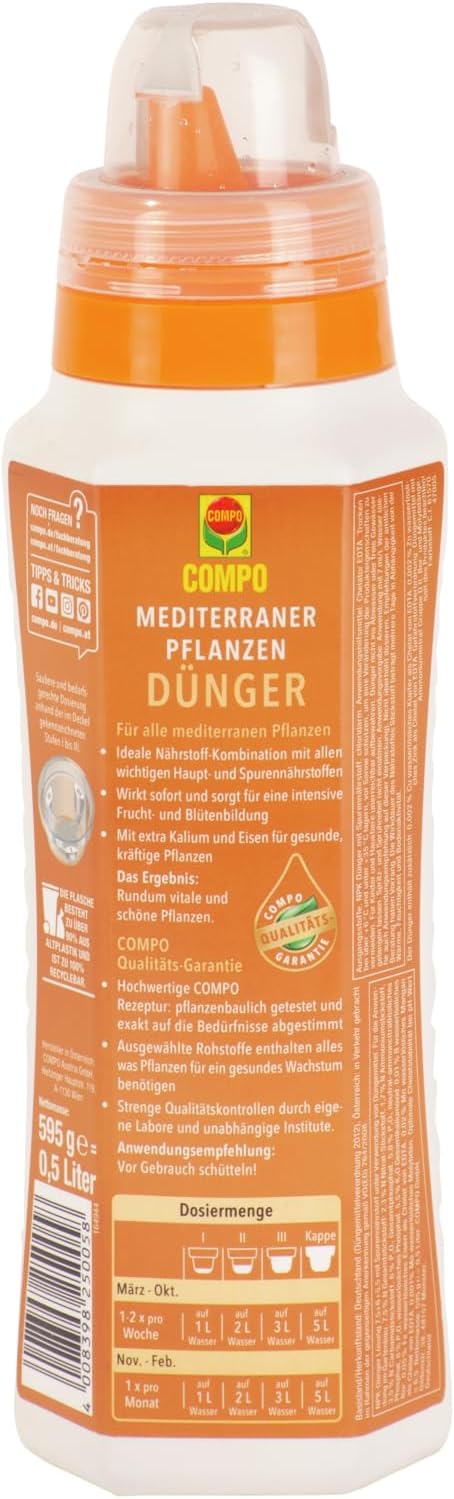 Bild von Compo Mediterraner Pflanzen Langzeit-Dünger 1,5 kg