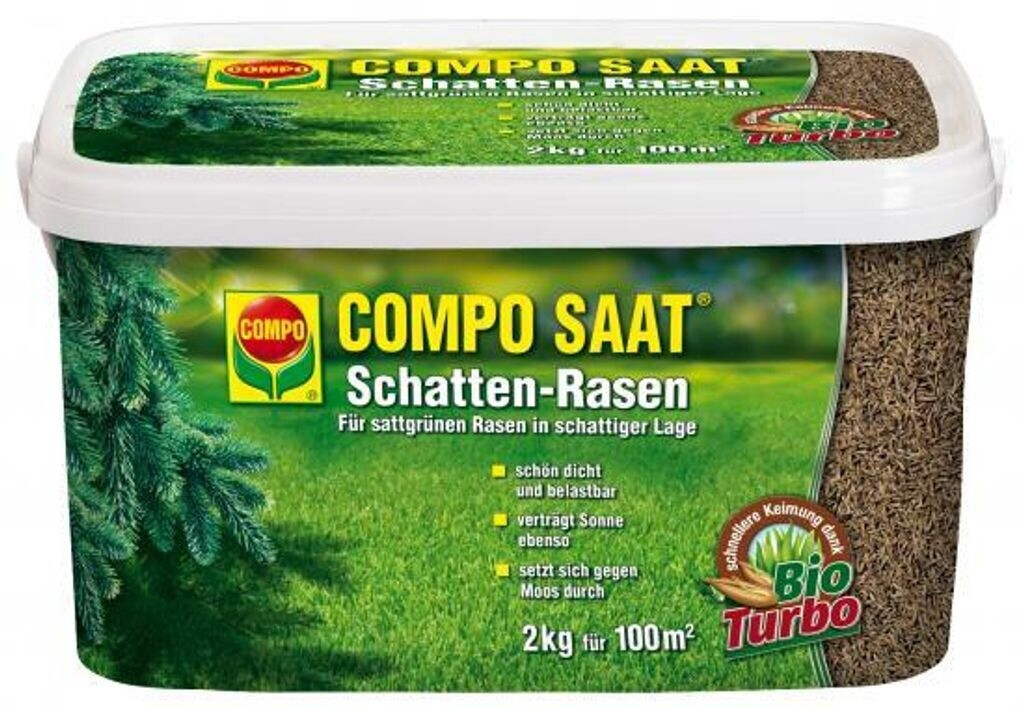 Bild von COMPO Schatten-Rasen - 2kg für 100m²