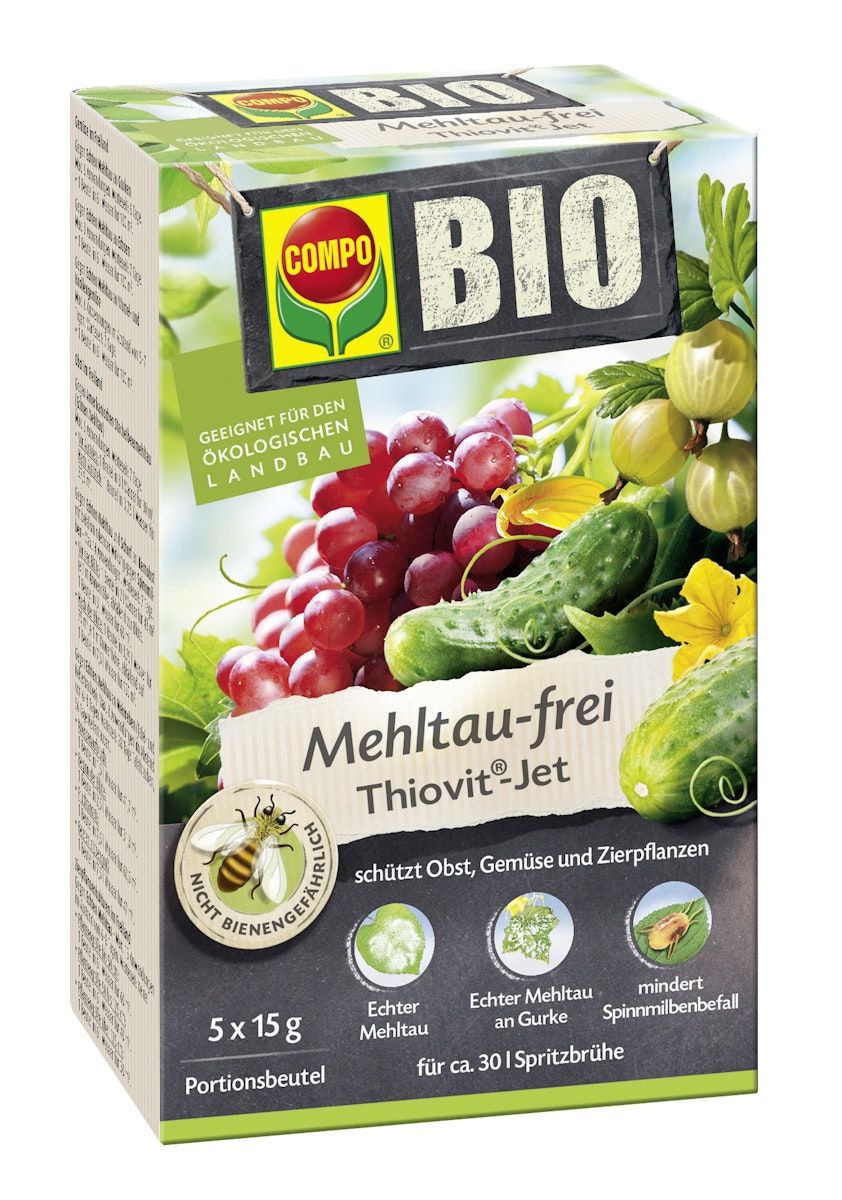 Bild von Compo BIO Mehltau-frei Thiovit® Jet 5 x 15 g