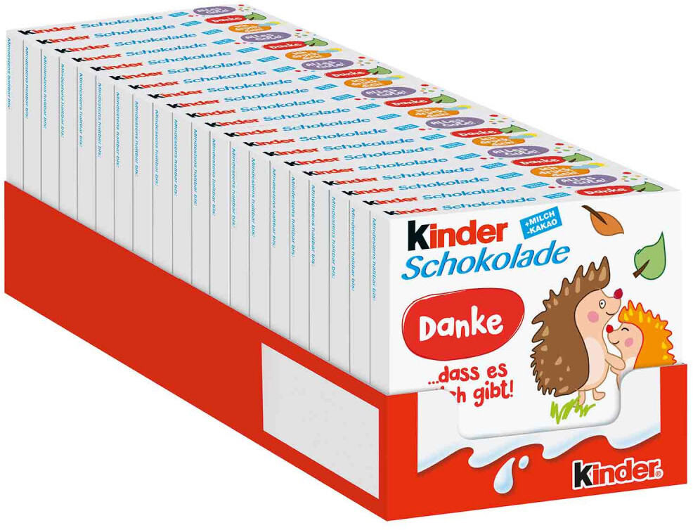 Bild von kinder Schokolade Schokoriegel 20x 50 g
