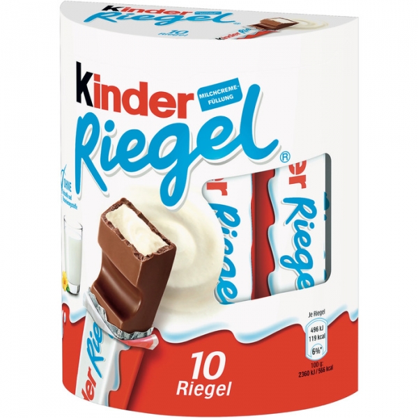 Bild von Kinder Schokoriegel, 10er Box, Inhalt: 210 g