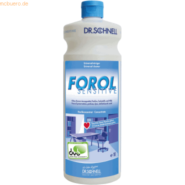 Bild von Dr. Schnell Allzweckreiniger-Konzentrat Forol sensitiv 1l