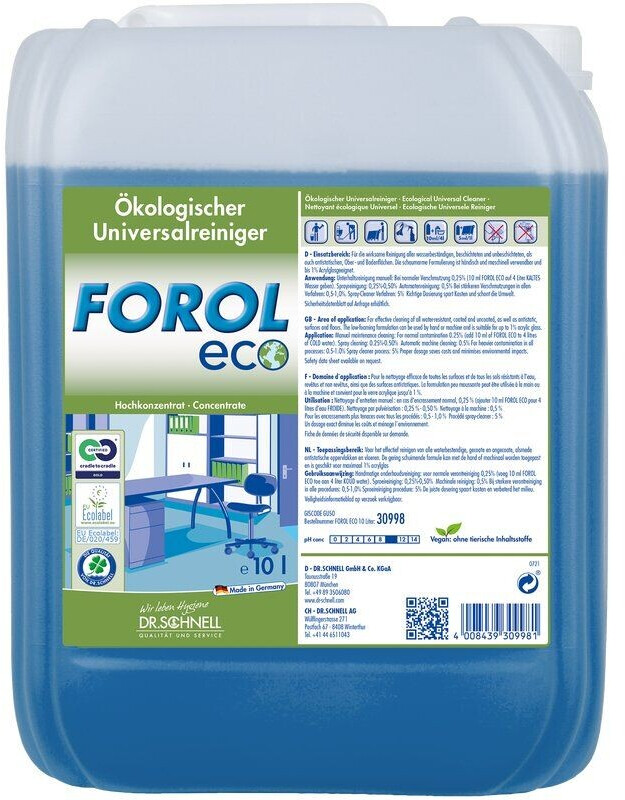 Bild von Dr. Schnell Allzweckreiniger-Konzentrat Forol 10l