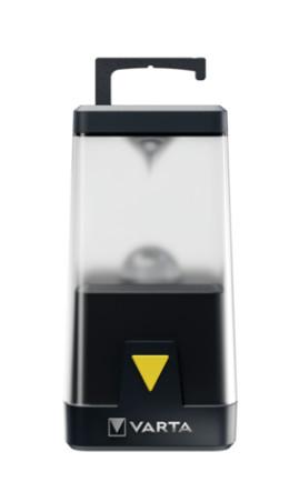 Bild von VARTA Outdoor Ambiance Campingleuchte L30RH Hochleistungs-Campingleuchte im VARTA Design inklusive hybridem Batteriesystem (wiederaufladbar und gleichzeitig durch Primärbatterien funktionsfähig). Mit Dimmfunktion und Nachtlicht-Modus. Integrierte Haken an der Ober- und Unterseite, sowie eine abnehmbare Außenlinse für verschiedene Verwendungsmöglichkeiten (18666101111)