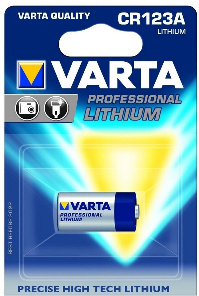 Bild von Varta Photo Lithium (1 Stk., CR123A, 1430 mAh), Batterien + Akkus
