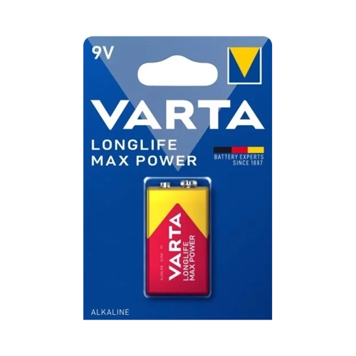 Bild von VARTA 9V-Blockbatterie, LONGLIFE, Max Power, 1St.