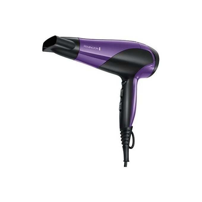 Bild von Remington HAARTROCKNER IONIC DRY   2200W (D 3190+DIFFUSOR LILA)