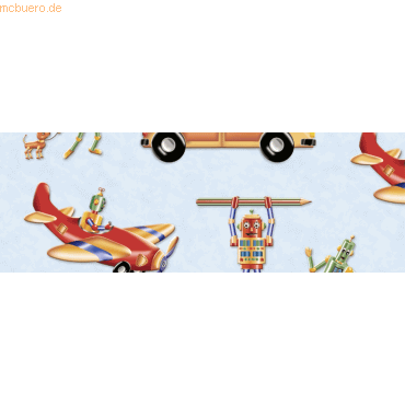 Bild von Ursus - Ludwig Bähr Bastelkartonpapier Transparentpapier 115g/qm A4 VE=25 Blatt Kinderland Roboter