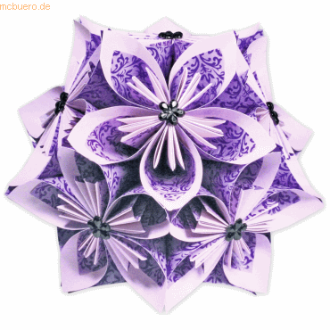 Bild von Ursus, Bastelpapier, Faltblätter Florentine Velvet 15x15cm (80 g/m², 1 x)