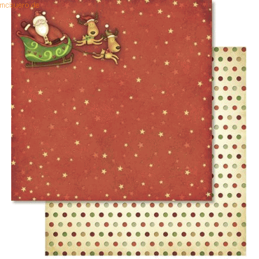 Bild von Ursus - Ludwig Bähr Bastelfilz Scrapbook Paper Premium Glitter 30,5x30,5cm VE=5 Blatt Motiv 143.