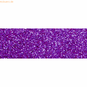 Bild von Ursus - Ludwig Bähr Bastelkartonpapier Glitterkarton 330g/qm A4 VE=10 Blatt lila
