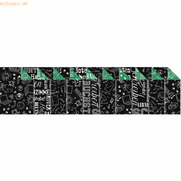 Bild von Ursus, Bastelpapier, Fotokarton 'Back to School' 300g/qm 49,5X68cm VE=10 Bogen 3 Motive (300 g/m², 1 x)
