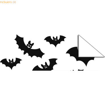 Bild von 10 x Ludwig Bähr Fotokarton Halloween 49,5x68cm 300g/qm Fledermaus