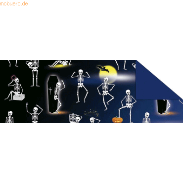 Bild von 10 x Ludwig Bähr Fotokarton Halloween 49,5x68cm 300g/qm Skelett