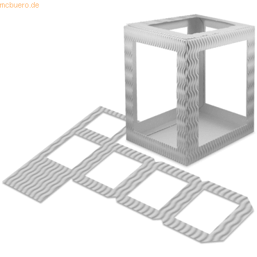 Bild von Ursus, Laterne, Laternenpackung Form 1 13,5x18cm weiss (13 x 17 cm, 1 x)