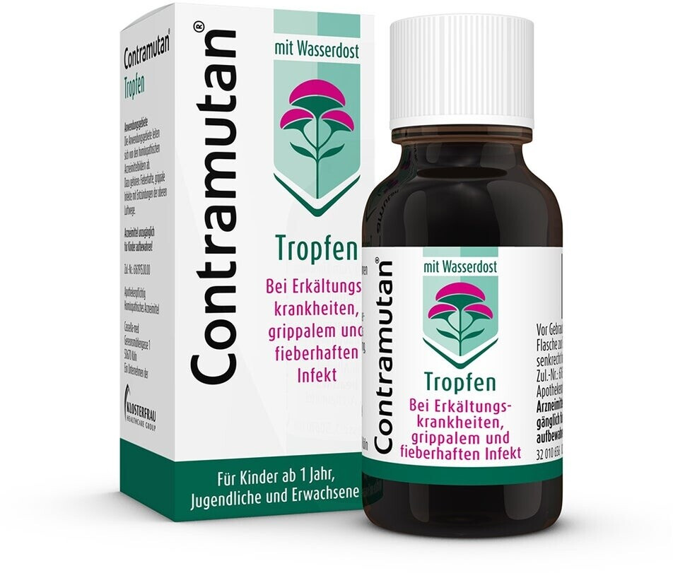 Bild von Contramutan Tropfen 50 ml - Bei grippalem und fieberhaftem Infekt