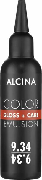 Bild von Alcina Color Gloss+Care Emulsion Haarfarbe 9.34 L.Blond-Gold-Kupfer Haarfarbe 100 ml