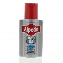 Bild von Alpecin Powergrau Shampoo - 1 x 200 ml - für ein attraktives graues Haar | Frischer Grau-Ton ohne Gelbstich | Haarpflege für Männer - Made in Germany