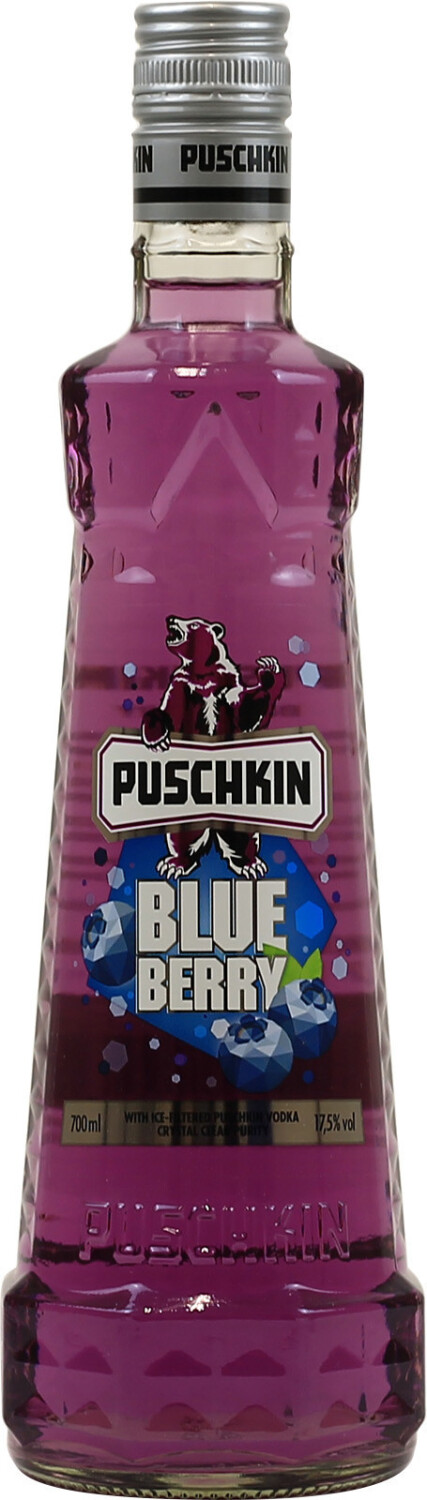 Bild von Puschkin Blueberry 17,5 % Vol 0,7 Liter - Inhalt: 6