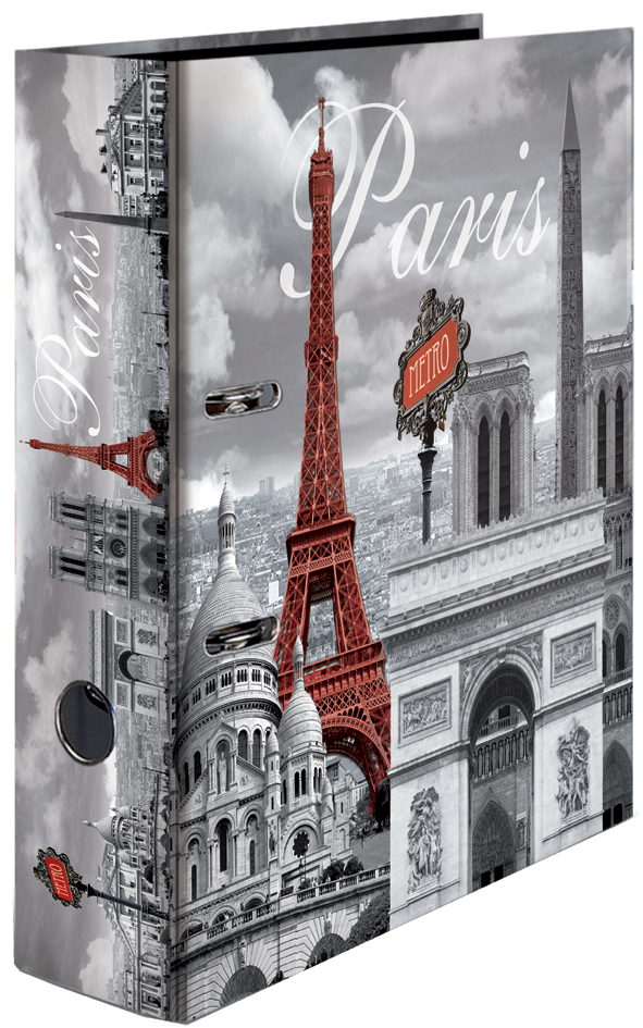 Bild von HERMA Motivordner , Paris, , DIN A4, Rückenbreite: 70 mm