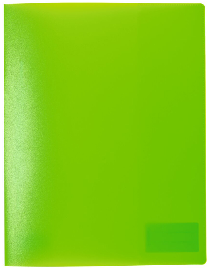 Bild von HERMA 19639 Schnellhefter A4 Transluzent Neon Grün, Sichthefter aus Kunststoff mit Beschriftungsetikett, Einstecktasche & Metallheftzunge, stabiler Plastik Schnellhefter für Schule & Büro