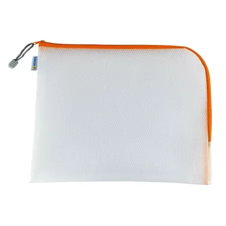 Bild von HERMA Reißverschlusstasche , Mesh Bags, , DIN A4, orange