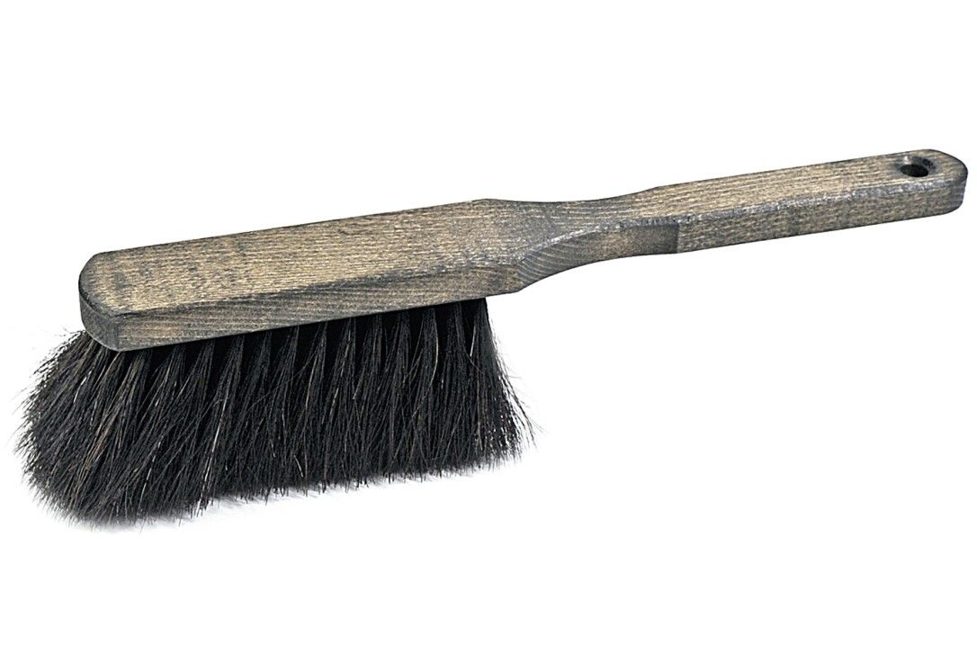 Bild von Sorex Handfeger Holz/Rosshaar dunkel gebeizt 28cm, Reinigungsutensil, Schwarz