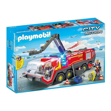 Bild von PLAYMOBIL City Action 5337 Flughafenlöschfahrzeug mit Licht und Sound, Ab 4 Jahren